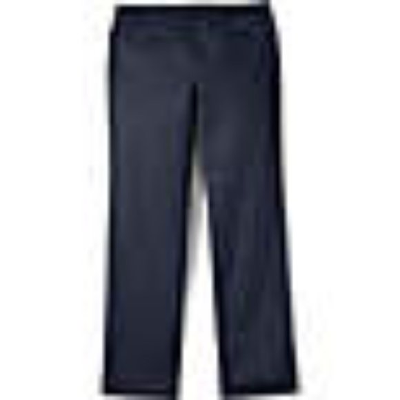 Lands' End Women's Plain Front Blend Chino Pants, Classic Navy, NWT - Picture 3 of 3